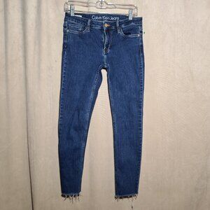 Women's blue Jeans Size 30x27 Calvin Klein 1684